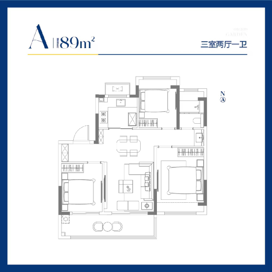 江悦兰园3室2厅