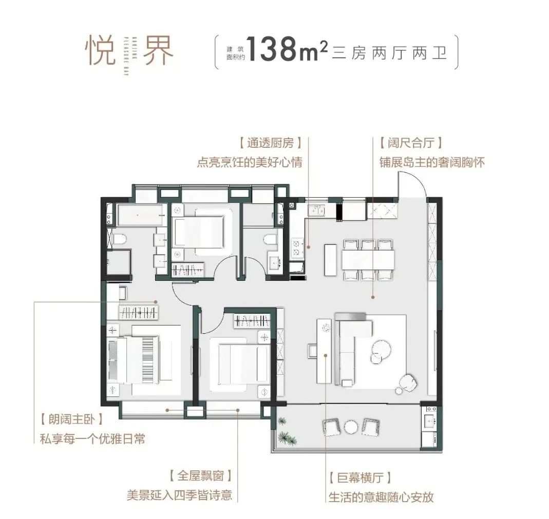 星叶栖悦湾4室2厅2卫